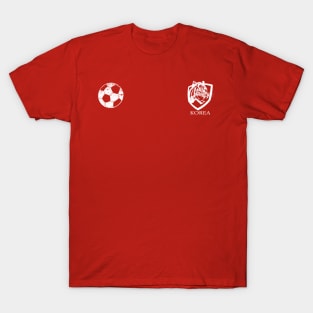 Korean soccer red tee for world cup T-Shirt